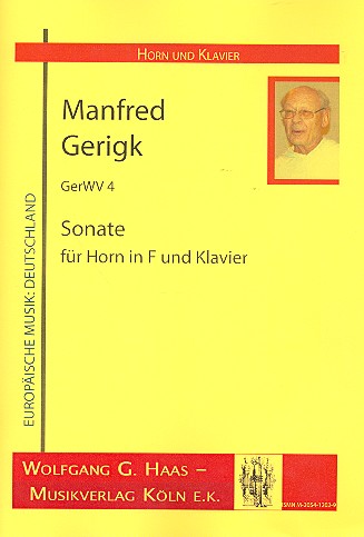 Sonate GerWV4 für Horn und Klavier&nbsp;&nbsp;&nbsp;&nbsp;