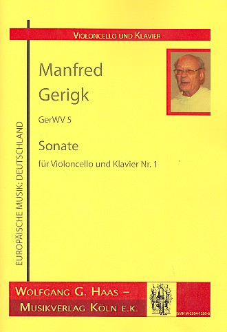 Sonate Nr.1 GerWV5 für Violoncello&nbsp;&nbsp;und Klavier&nbsp;&nbsp;