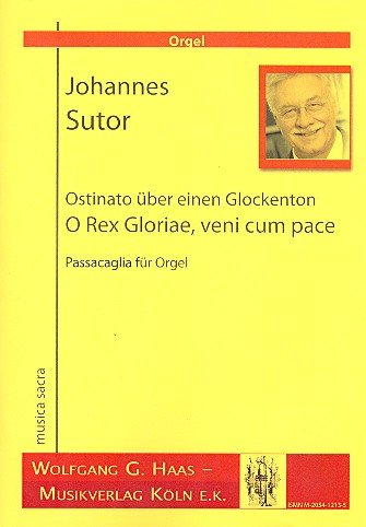 O Rex Gloriae veni cum pace  für Orgel  