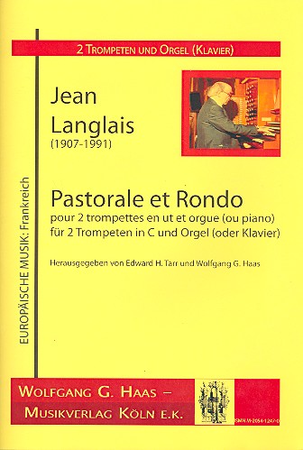 Pastorale et Rondo für 2 Trompeten&nbsp;&nbsp;und Orgel (Klavier)&nbsp;&nbsp;