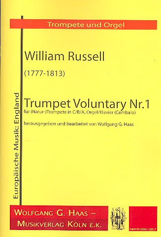 Trumpet Voluntary no.1 for trumpet  and organ (piano/cembalo)  