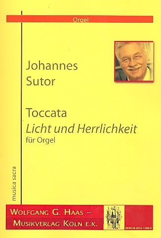Toccata Licht und Herrlichkeit  für Orgel  