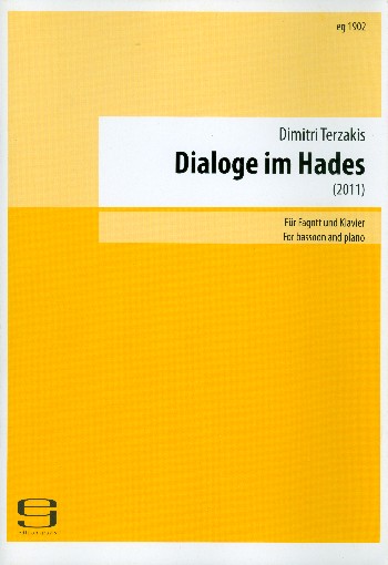 Dialoge im Hades  für Fagott und Klavier  2 Spielpartituren