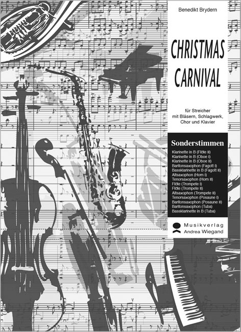 Christmas Carnival  für flexibles Ensemble (Orchester)  Ergänzungsstimmen (Kopiervorlagen)