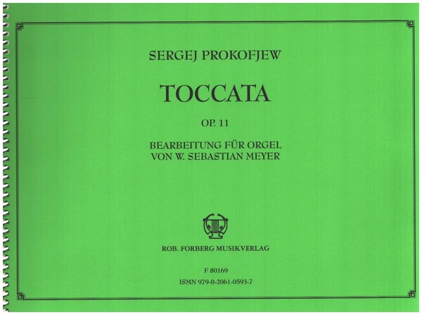 Toccata op.11  für Orgel  