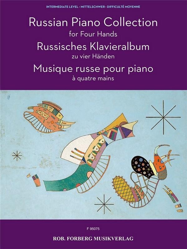 Russian Piano Collection&nbsp;&nbsp;for piano 4 hands&nbsp;&nbsp;score