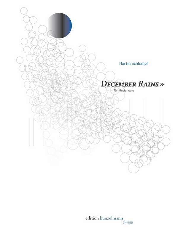December Rains&nbsp;&nbsp;für Klavier&nbsp;&nbsp;