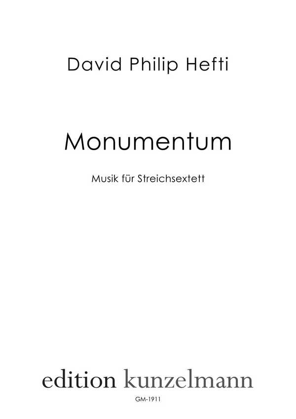 Momentum  für 2 Violinen, 2 Violen und 2 Violoncelli  Partitur und Stimmen