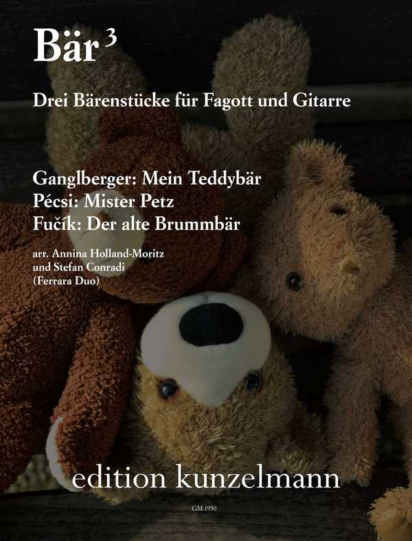 Bär³&nbsp;&nbsp;für Fagott und Gitarre&nbsp;&nbsp;