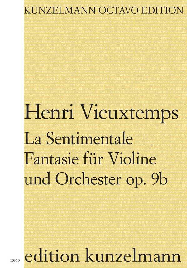 La Sentimentale - Fantasie op.9b  für Violine und Orchester  Partitur