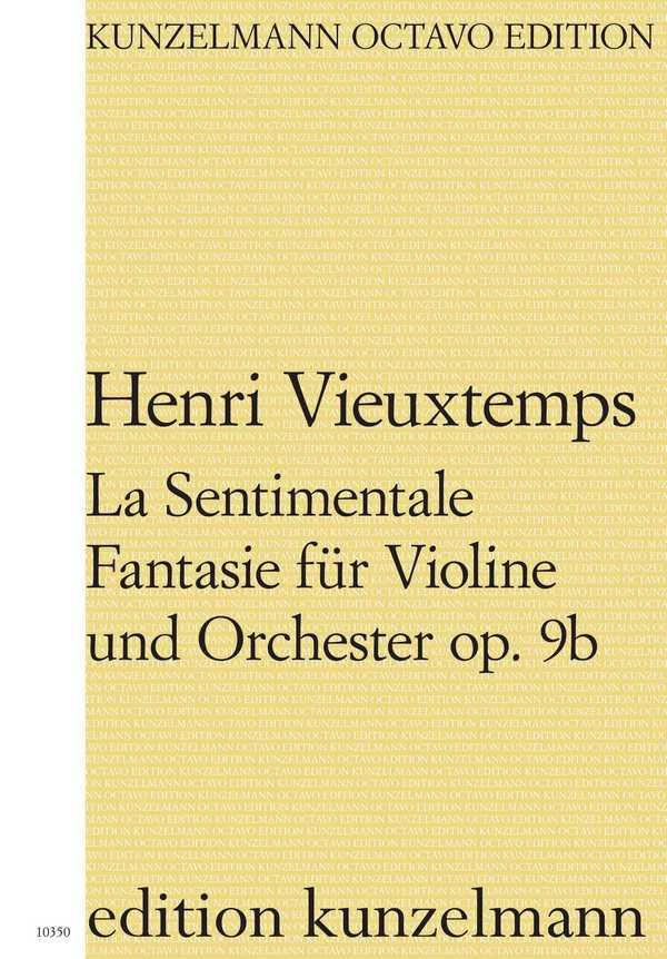 La Sentimentale - Fantasie op.9b&nbsp;&nbsp;für Violine und Orchester&nbsp;&nbsp;Partitur
