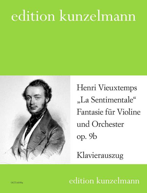 La Sentimentale - Fantasie op.9b für Violine und Orchester  für Violine und Klavier  Klavierauszug