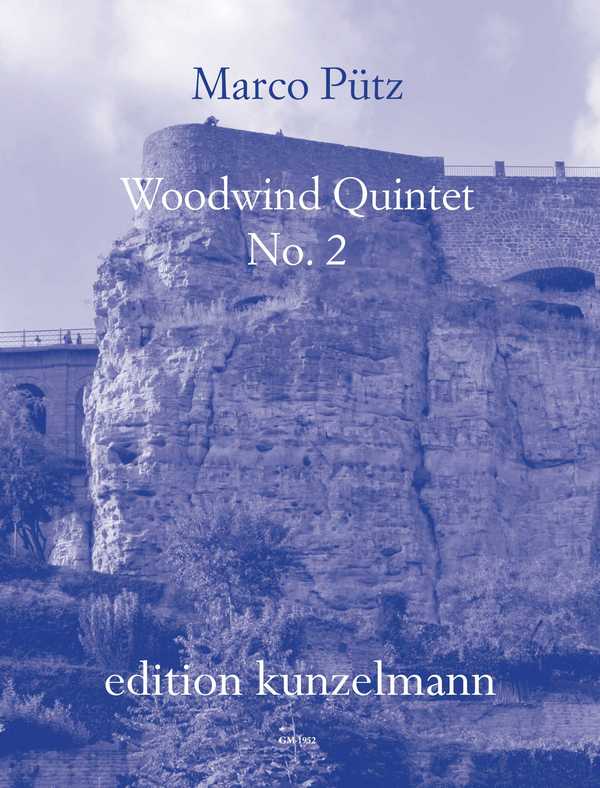 Woodwind Quintet No.2&nbsp;&nbsp;für Bläserquinett&nbsp;&nbsp;Partitur und Stimmen