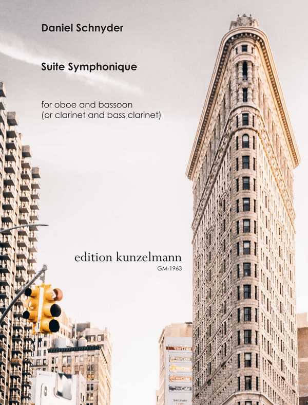 Suite Symphonique  für Oboe (Klarinette) und Fagott (Bassklarinette)  Partitur und Stimmen