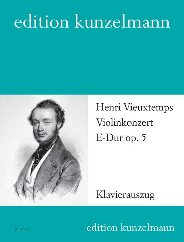 Konzert E-Dur op.5  für Violine und Orchester  Klavierauszug mit Solostimme