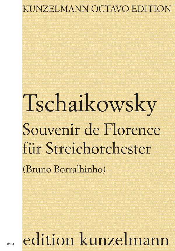 Souvenir de Florence&nbsp;&nbsp;für Streichorchester&nbsp;&nbsp;Partitur