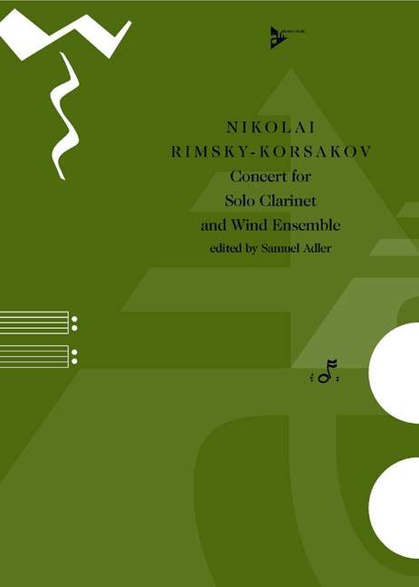 Rimskij-Korsakow, Nikolaj - Concert&nbsp;&nbsp;for Solo Clarinet and Wind Ensemble&nbsp;&nbsp;Partitur und Stimmen