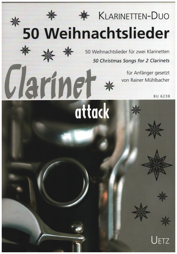 50 Weihnachtslieder  für 2 Klarinetten in B  Spielpartitur