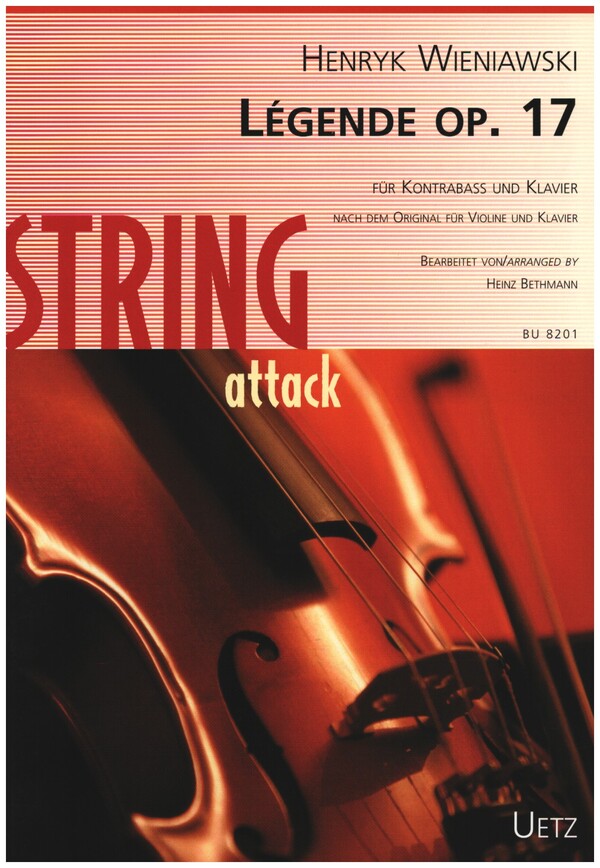 Légende op.17  für Kontrabass und Klavier  