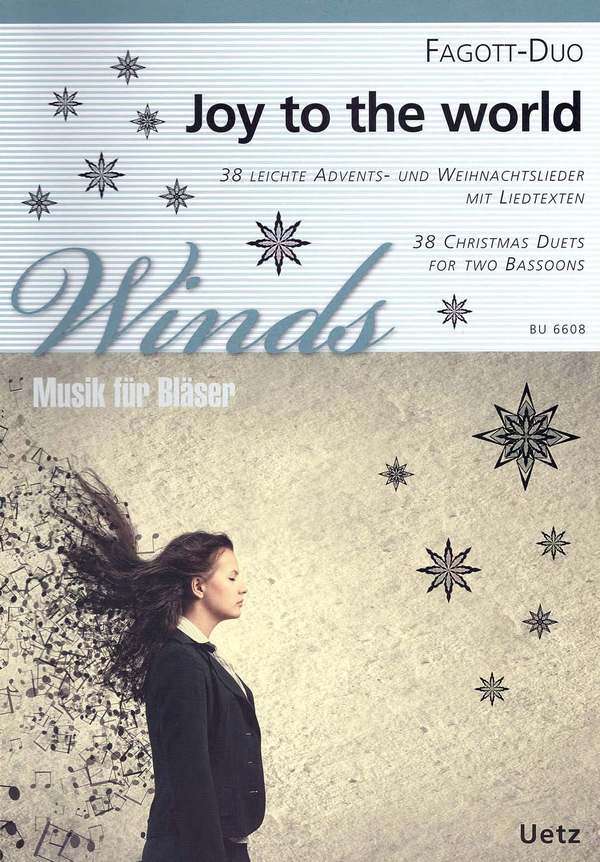 Joy to the World&nbsp;&nbsp;für 2 Fagotte (+Text)&nbsp;&nbsp;Spielpartitur