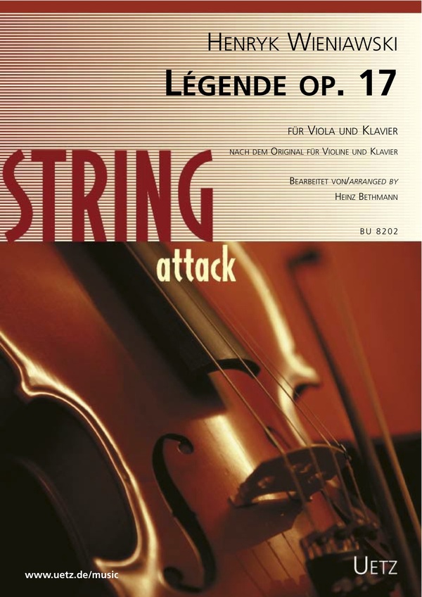 Légende op.17  für Viola und Klavier  