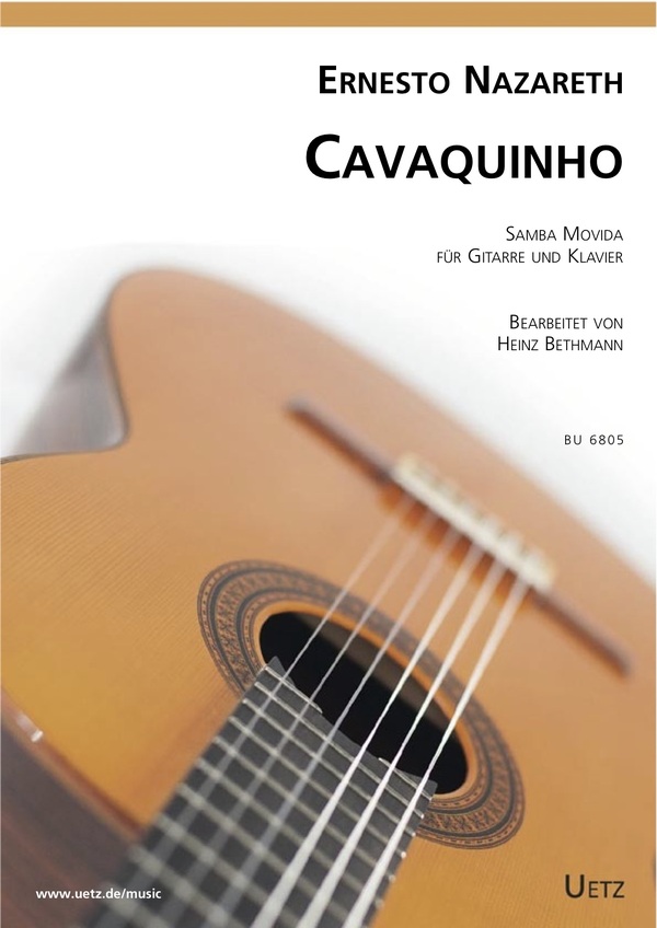 Cavaquinho - Samba Movida&nbsp;&nbsp;für Gitarre und Klavier&nbsp;&nbsp;