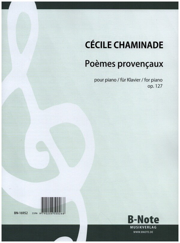 Poèmes provençaux op.127&nbsp;&nbsp;für Klavier&nbsp;&nbsp;