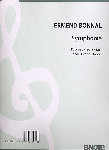 Symphonie d'après Media vita&nbsp;&nbsp;pour orgue&nbsp;&nbsp;