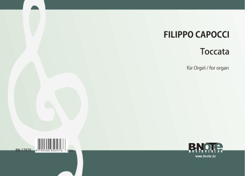Capocci, Filippo, Toccata&nbsp;&nbsp;Orgel&nbsp;&nbsp;Spielnoten