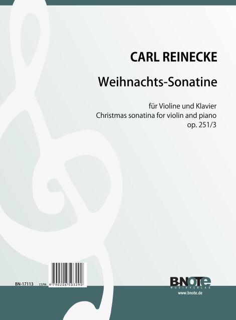 Reinecke, Carl, Weihnachts-Sonatine op.251/3&nbsp;&nbsp;Violine,Klavier&nbsp;&nbsp;Spielnoten