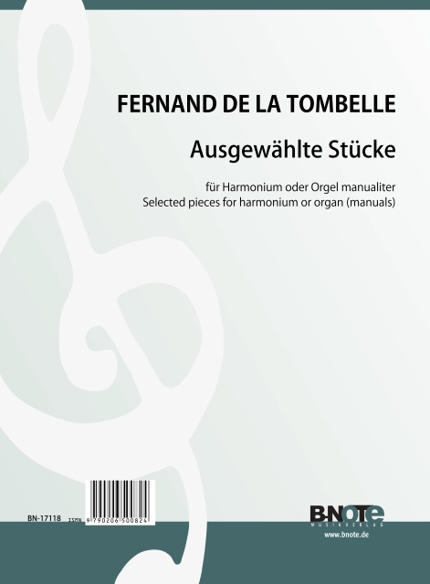 Ausgewählte Stücke  für Harmonium oder Orgel manualiter  