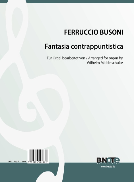 Fantasia contrappuntistica  für Orgel  