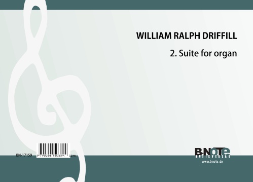 Driffill, William Ralph, 2. Suite for organ&nbsp;&nbsp;Orgel&nbsp;&nbsp;Spielnoten