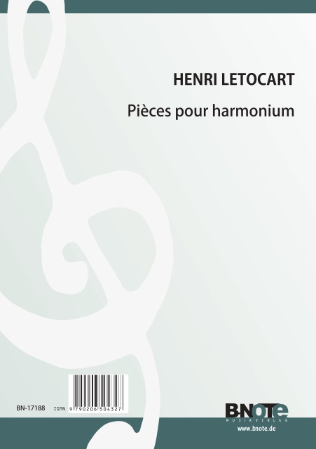 Pièces&nbsp;&nbsp;pour harmonium&nbsp;&nbsp; 
