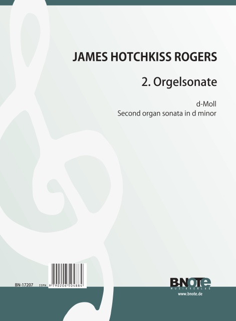 Rogers, James Hotchkiss, 2. Orgelsonate d-Moll&nbsp;&nbsp;Orgel&nbsp;&nbsp;Spielnoten