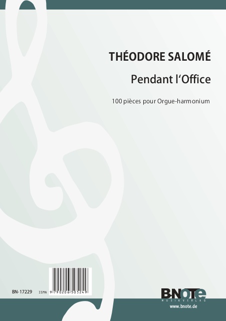 Salomé, Théodore-César, Pendant l'Office - 100 Stücke&nbsp;&nbsp;Harmonium,Orgel&nbsp;&nbsp;Spielnoten