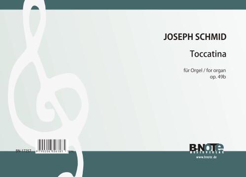 Schmid, Josef, Toccatina op.49b&nbsp;&nbsp;Orgel&nbsp;&nbsp;Spielnoten