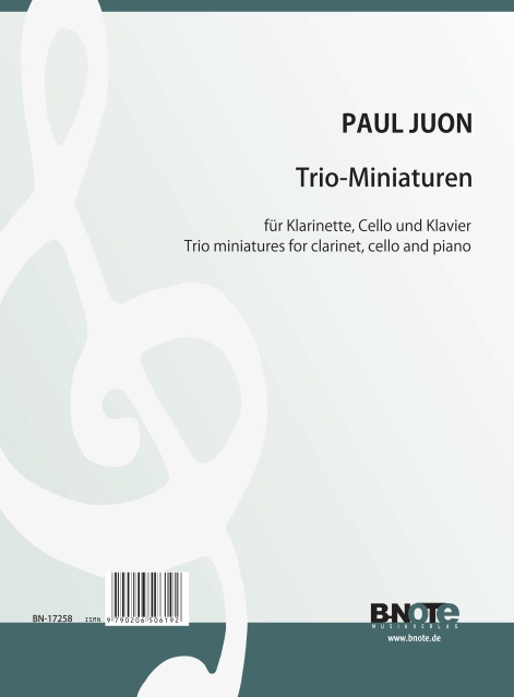 4 Trio-Miniaturen  für Klarinette, Cello und Klavier   