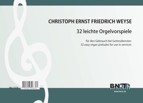 32 leichte Orgelvorspiele  für Orgel   