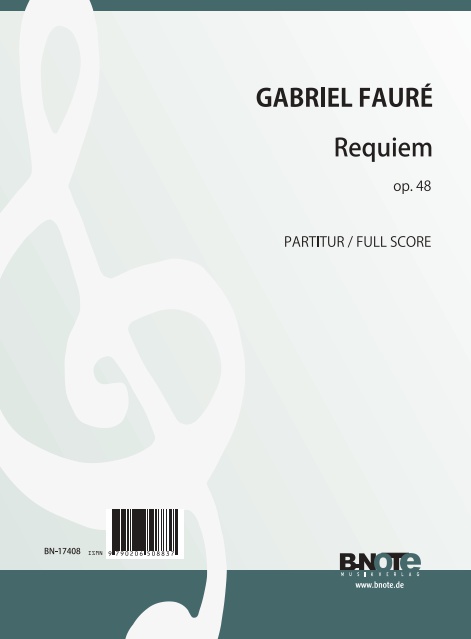 Requiem op.48&nbsp;&nbsp;für Soli, gem Chor und grosses Orchester&nbsp;&nbsp;Partitur (la)