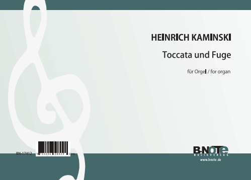 Toccata und Fuge  für Orgel   