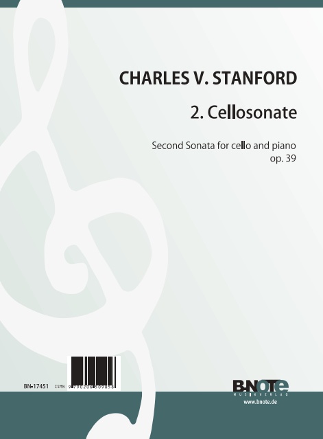 Stanford, Ch. Villiers, 2. Sonate op.39&nbsp;&nbsp;Violoncello,Klavier&nbsp;&nbsp;Spielnoten
