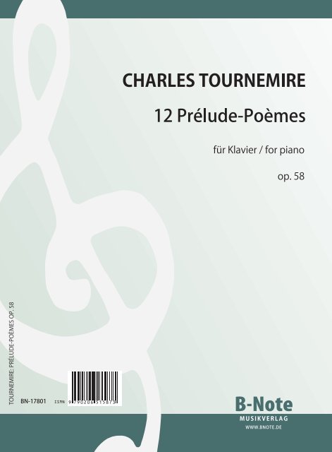 12 Prélude-Poèmes op.58  für Klavier  