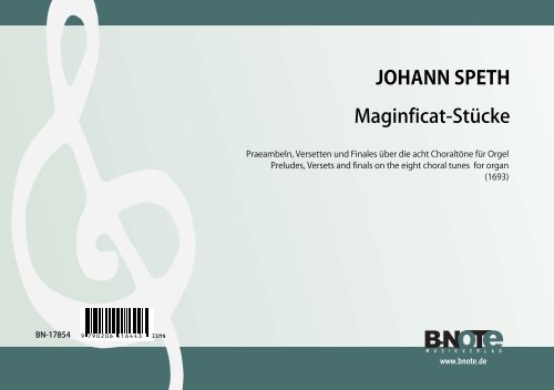 Magnificat-Suiten  für Orgel  