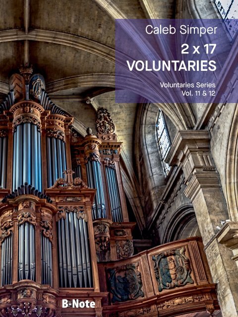 2 x 17 Voluntaries Series vols. 11 & 12  for organ   