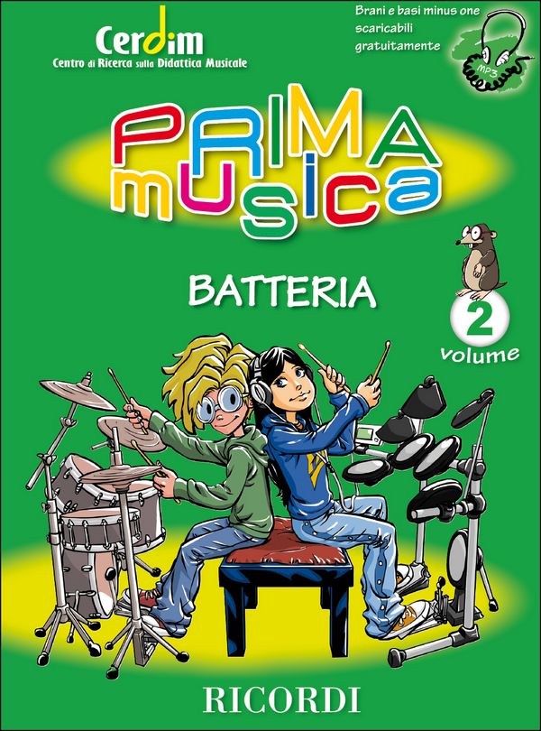 Giovanni Damiani, Primamusica: Batteria Vol.2&nbsp;&nbsp;Schlagzeug&nbsp;&nbsp;Buch