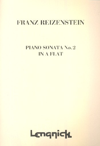 Sonata in A Flat no.2  for piano  