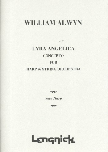 Lyra angelica  for harp and string orchestra  harp