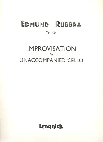 Improvisation op.124  for cello  