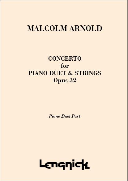 Malcolm Arnold&nbsp;&nbsp;Concerto Opus 32&nbsp;&nbsp;2 Pianos